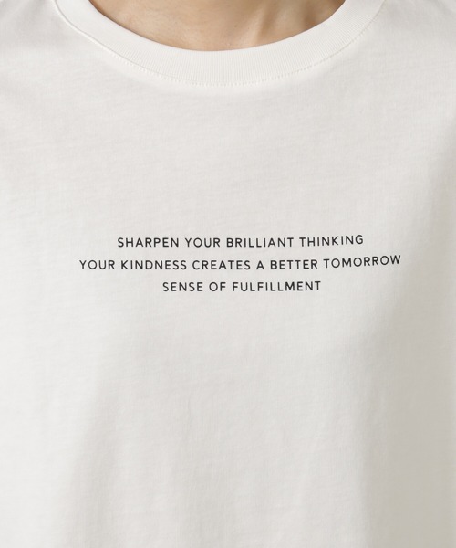 FOUND GOOD（ファウンドグッド）の「アソートプリントロンTEE（Tシャツ/カットソー・レディース・ベージュ/ホワイト系5/グレー系8/ホワイト系6・L/M/S）」の8枚目の写真