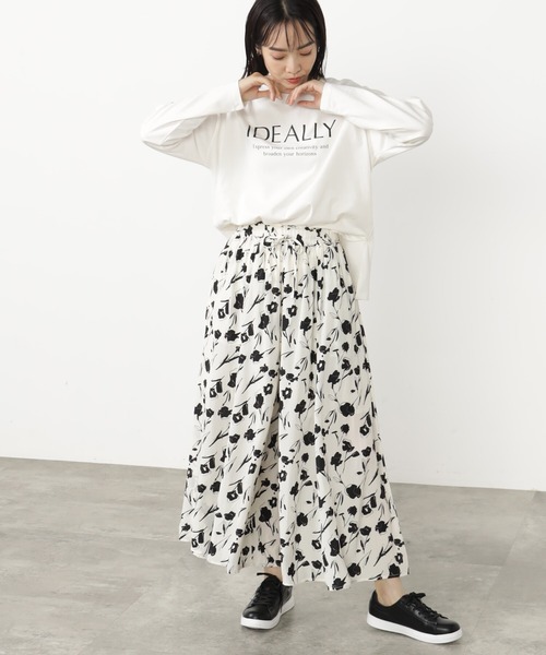 FOUND GOOD（ファウンドグッド）の「アソートプリントロンTEE（Tシャツ/カットソー・レディース・ベージュ/ホワイト系5/グレー系8/ホワイト系6・L/M/S）」の9枚目の写真