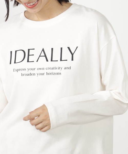 FOUND GOOD（ファウンドグッド）の「アソートプリントロンTEE（Tシャツ/カットソー・レディース・ベージュ/ホワイト系5/グレー系8/ホワイト系6・L/M/S）」の11枚目の写真