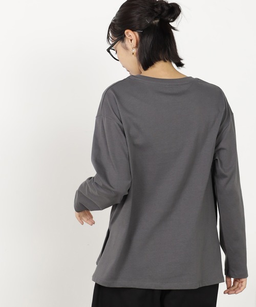 FOUND GOOD（ファウンドグッド）の「アソートプリントロンTEE（Tシャツ/カットソー・レディース・ベージュ/ホワイト系5/グレー系8/ホワイト系6・L/M/S）」の14枚目の写真