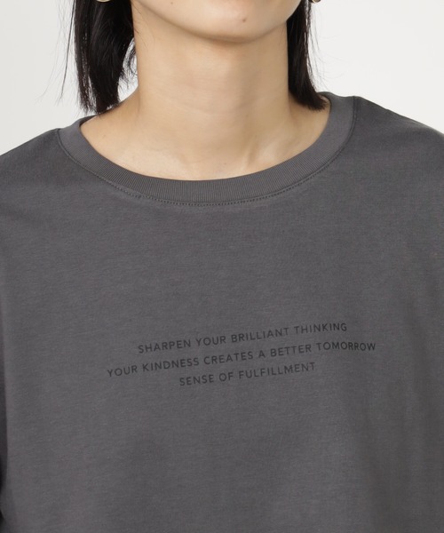 FOUND GOOD（ファウンドグッド）の「アソートプリントロンTEE（Tシャツ/カットソー・レディース・ベージュ/ホワイト系5/グレー系8/ホワイト系6・L/M/S）」の15枚目の写真