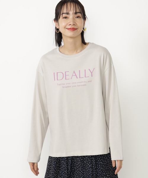 FOUND GOOD（ファウンドグッド）の「アソートプリントロンTEE（Tシャツ/カットソー・レディース・ベージュ/ホワイト系5/グレー系8/ホワイト系6・L/M/S）」の17枚目の写真