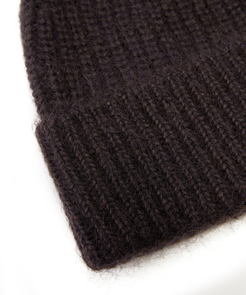 JNBY（ジェーエヌビーワイ）の「Essential Knit Beanie / ニットビーニー（ニットキャップ/ビーニー・レディース・グレー/ブラウン・ONE SIZE）」の15枚目の写真