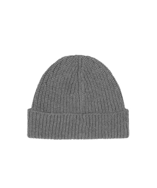 JNBY（ジェーエヌビーワイ）の「Essential Knit Beanie / ニットビーニー（ニットキャップ/ビーニー・レディース・グレー/ブラウン・ONE SIZE）」の4枚目の写真