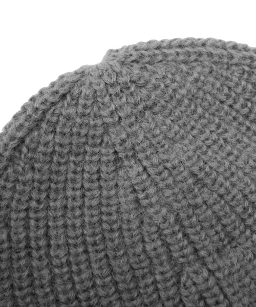 JNBY（ジェーエヌビーワイ）の「Essential Knit Beanie / ニットビーニー（ニットキャップ/ビーニー・レディース・グレー/ブラウン・ONE SIZE）」の6枚目の写真