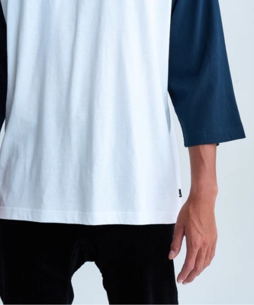 Quiksilver(クイックシルバー)の「PATRIOT 7TH/クイックシルバーワンポイントロゴTシャツ(Tシャツ/カットソー・メンズ・ブラック/ネイビー・LARGE/MEDIUM/X-LARGE)」の6枚目の写真