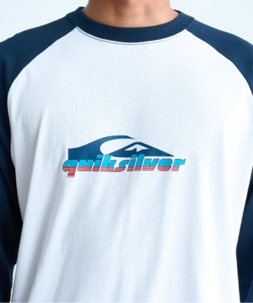 Quiksilver(クイックシルバー)の「PATRIOT 7TH/クイックシルバーワンポイントロゴTシャツ(Tシャツ/カットソー・メンズ・ブラック/ネイビー・LARGE/MEDIUM/X-LARGE)」の8枚目の写真
