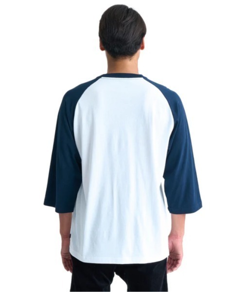 Quiksilver(クイックシルバー)の「PATRIOT 7TH/クイックシルバーワンポイントロゴTシャツ(Tシャツ/カットソー・メンズ・ブラック/ネイビー・LARGE/MEDIUM/X-LARGE)」の4枚目の写真