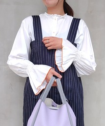 Q | キャンディースリーブブラウス(シャツ/ブラウス)