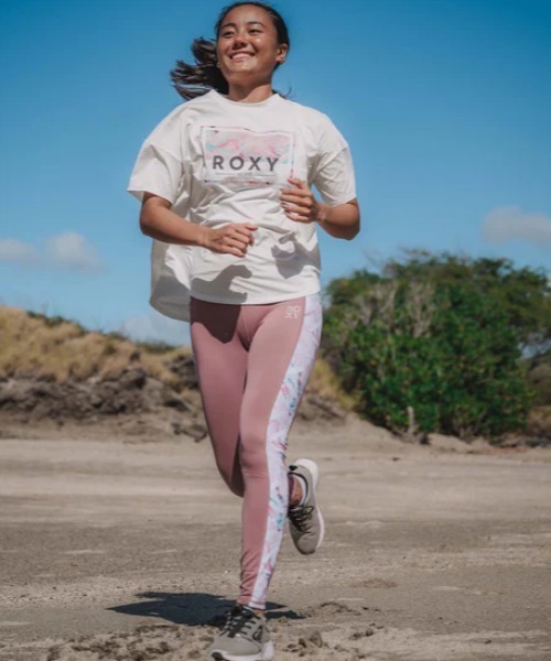 【セール】HEALING TIME LEGGING/ロキシー裏起毛レギンス・スパッツ（レギンス/スパッツ）｜ROXY（ロキシー）