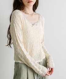 OLIVE des OLIVE | レースロンティ(Tシャツ/カットソー)