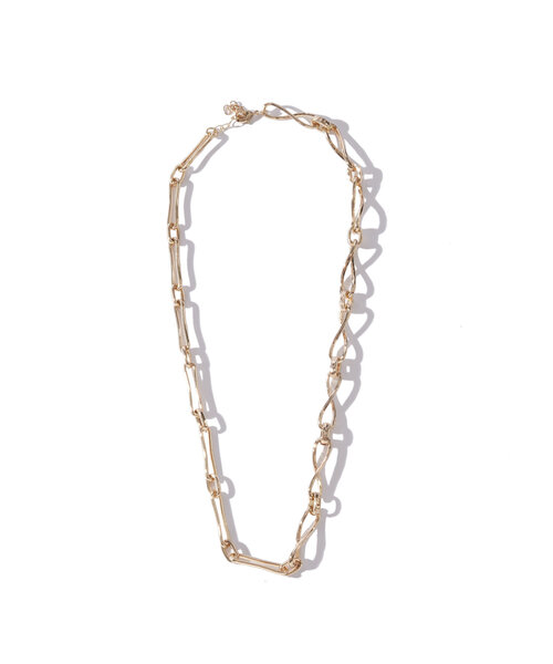 WHO'S WHO gallery（フーズフーギャラリー）の「ニュアンスチェーンネックレス（ネックレス・レディース・ゴールド/シルバー・FREE）」の10枚目の写真