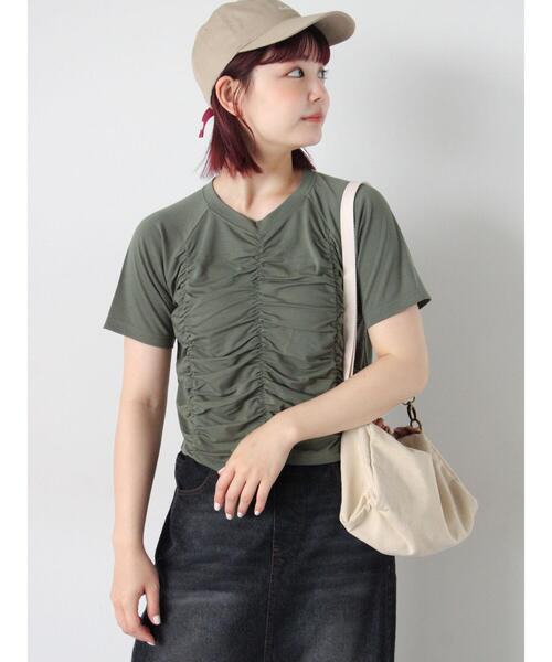 ehka sopo（エヘカソポ）の「くしゅくしゅコーデュロイバッグ（ハンドバッグ・レディース・ベージュ/サックスブルー/ブラウン・F）」の11枚目の写真