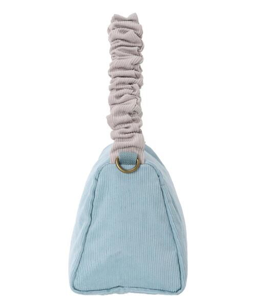 ehka sopo（エヘカソポ）の「くしゅくしゅコーデュロイバッグ（ハンドバッグ・レディース・ベージュ/サックスブルー/ブラウン・F）」の22枚目の写真