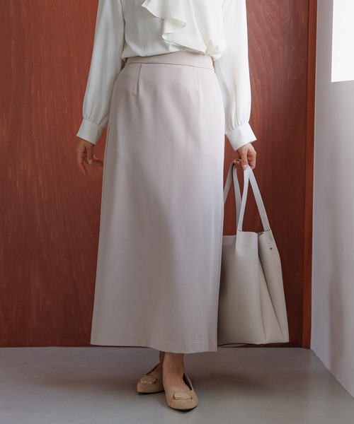 Elura（エルーラ）の「＜レギュラー／低身長サイズ＞映えラクナロースカート／133658（スカート・レディース・ベージュ/ブラウン/ブラック・FREE/FREE(S)）」の3枚目の写真