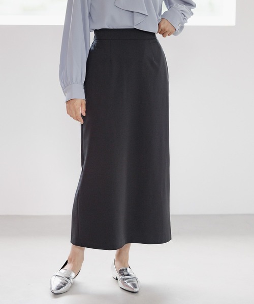 Elura（エルーラ）の「＜レギュラー／低身長サイズ＞映えラクナロースカート／133658（スカート・レディース・ベージュ/ブラウン/ブラック・FREE/FREE(S)）」の2枚目の写真