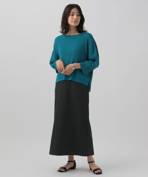 Elura（エルーラ）の「＜レギュラー／低身長サイズ＞映えラクナロースカート／133658（スカート・レディース・ベージュ/ブラウン/ブラック・FREE/FREE(S)）」の8枚目の写真