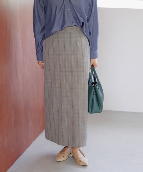 Elura（エルーラ）の「＜レギュラー／低身長サイズ＞映えラクナロースカート／133658（スカート・レディース・ベージュ/ブラウン/ブラック・FREE/FREE(S)）」の10枚目の写真