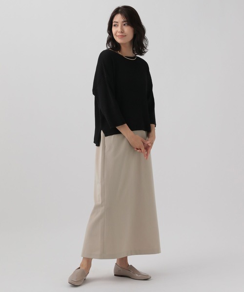 Elura（エルーラ）の「＜レギュラー／低身長サイズ＞映えラクナロースカート／133658（スカート・レディース・ベージュ/ブラウン/ブラック・FREE/FREE(S)）」の19枚目の写真