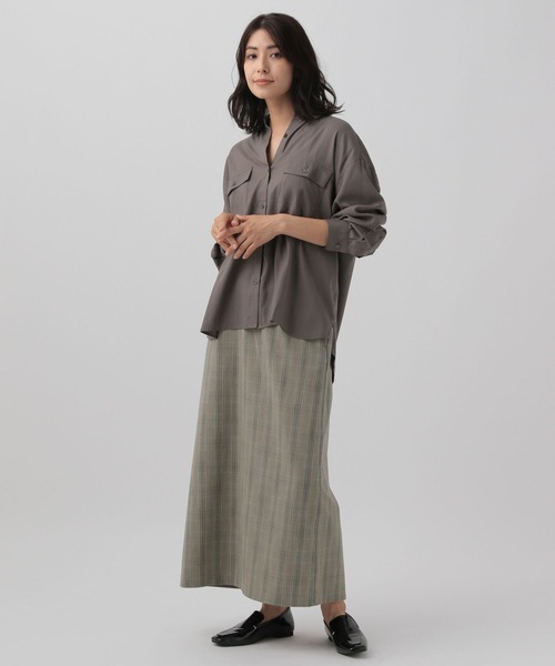 Elura（エルーラ）の「＜レギュラー／低身長サイズ＞映えラクナロースカート／133658（スカート・レディース・ベージュ/ブラウン/ブラック・FREE/FREE(S)）」の20枚目の写真