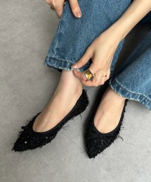 DouDou | ポインテッドバレエシューズ(パンプス)