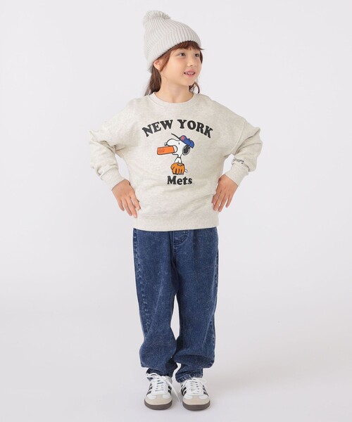 SHIPS(シップス)の「SHIPS KIDS:ポンポン ニット ワッチ(ニットキャップ/ビーニー・キッズ・シルバーグレー/ネイビー・SMALL/MEDIUM)」の5枚目の写真