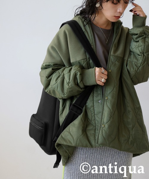 antiqua(アンティカ)の「マシュマロショルダーバッグ(ショルダーバッグ・レディース・ブラック・ONESIZE)」の12枚目の写真
