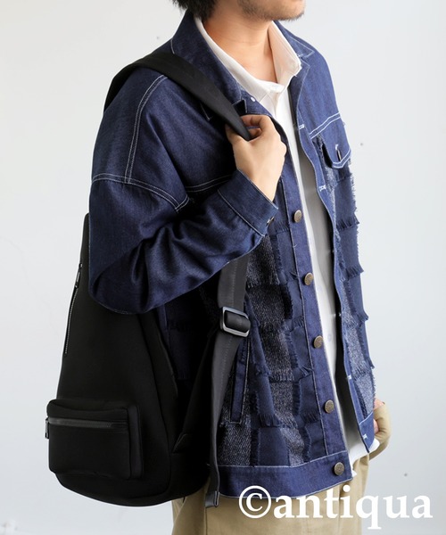 antiqua(アンティカ)の「マシュマロショルダーバッグ(ショルダーバッグ・レディース・ブラック・ONESIZE)」の17枚目の写真