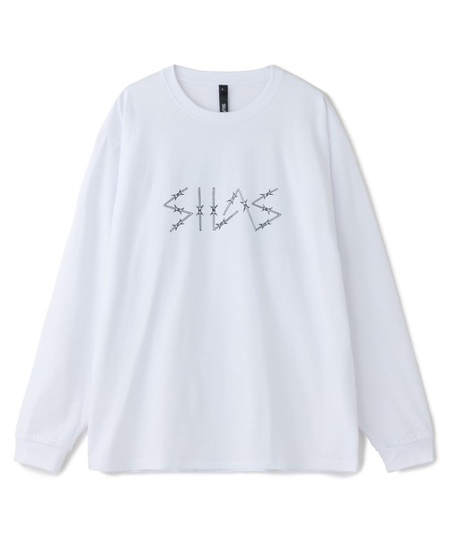 BARBED WIRE LOGO L/S TEE（Tシャツ/カットソー）｜SILAS（サイラス）