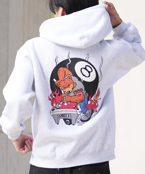 【セール】GRIZZLY/グリズリー プルオーバー/パーカー バックプリント 24G3305（パーカー）｜GRIZZLY（グリズリー） 6,776円