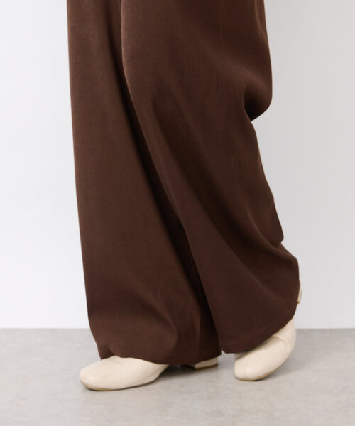 un dix cors（アンディコール）の「ツイルサロペット（サロペット/オーバーオール・レディース・ブラック/ブラウン・FREE）」の11枚目の写真