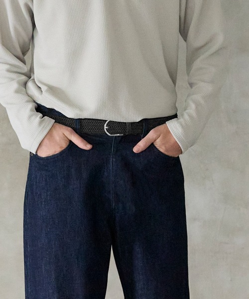 coca（coca）（コカ）の「メンズ メッシュベルト（ベルト・メンズ・ブラック・ONE SIZE）」の8枚目の写真