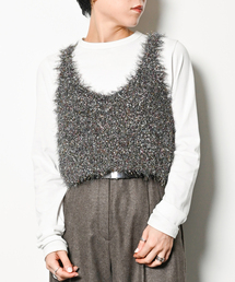sara mallika サラ マリカ 24AW SHINY FLUFFY KNIT CAMI シャイニーフラッフィーニットキャミソール 021242SM1 ミックスカラー - 楽天市場】sara mallika サラ マリカ 24AW SHINY FLUFFY KNIT CAMI