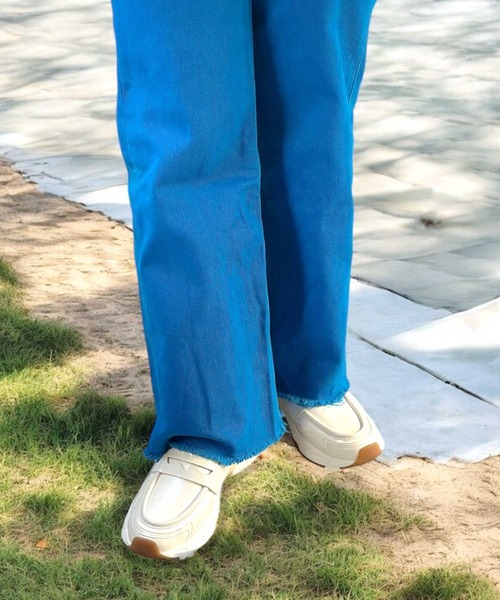 ASH（アッシュ）の「ASH/アッシュ【ROMIE】ローファースニーカー 厚底 コインローファー（ローファー・レディース・ブラック/ホワイト・35/36/37/38/39/40）」の20枚目の写真