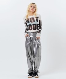 atmos pink Metalic Cargo Pants / アトモス ピンク メタリック カーゴパンツ