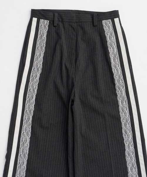 PRANK PROJECT（プランクプロジェクト）の「サイドレースラインスラックス / Side Lace Line Slacks（スラックス・レディース・グレー・36/38）」の8枚目の写真