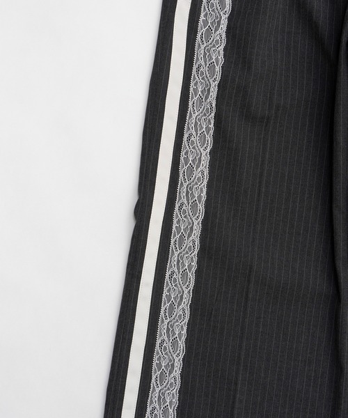 PRANK PROJECT（プランクプロジェクト）の「サイドレースラインスラックス / Side Lace Line Slacks（スラックス・レディース・グレー・36/38）」の12枚目の写真