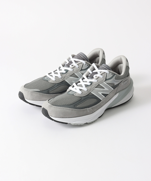 NEW BALANCE(ニューバランス)の「《WEB限定》【New Balance / ニューバランス】Made in USA 990 v6 BK6 / GL6(スニーカー・メンズ・ブラック/チャコールグレー・26cm/26.5cm/28cm/27cm/27.5cm/30cm/25cm/25.5cm/28.5cm/29cm)」の6枚目の写真