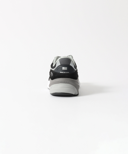 NEW BALANCE(ニューバランス)の「《WEB限定》【New Balance / ニューバランス】Made in USA 990 v6 BK6 / GL6(スニーカー・メンズ・ブラック/チャコールグレー・26cm/26.5cm/28cm/27cm/27.5cm/30cm/25cm/25.5cm/28.5cm/29cm)」の8枚目の写真