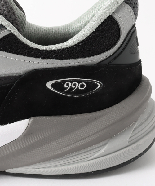 NEW BALANCE(ニューバランス)の「《WEB限定》【New Balance / ニューバランス】Made in USA 990 v6 BK6 / GL6(スニーカー・メンズ・ブラック/チャコールグレー・26cm/26.5cm/28cm/27cm/27.5cm/30cm/25cm/25.5cm/28.5cm/29cm)」の14枚目の写真
