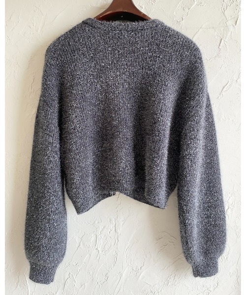 glamlips シャギーニットダブルコート glamlips シャギーニットダブルコート glamlips シャギーニット