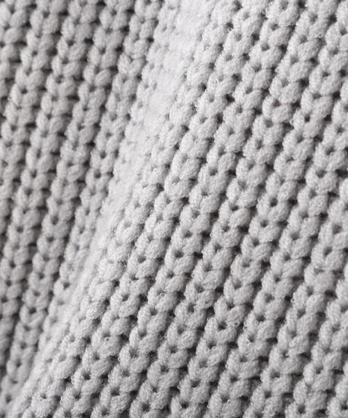 FREE'S MART（フリーズマート）の「◆ジップニットミニワンピース（ワンピース・レディース・ブラック/ホワイト/グレー・FREE）」の5枚目の写真