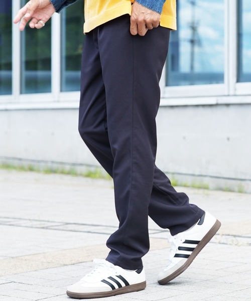 jiggys shop（ジギーズショップ）の「ポリツイルテーパードイージーパンツスラックス（スラックス・メンズ・ベージュ/ブラック/ネイビー・SMALL/MEDIUM/LARGE/X-LARGE）」の3枚目の写真