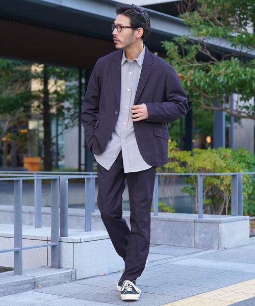 jiggys shop（ジギーズショップ）の「ポリツイルテーパードイージーパンツスラックス（スラックス・メンズ・ベージュ/ブラック/ネイビー・SMALL/MEDIUM/LARGE/X-LARGE）」の21枚目の写真