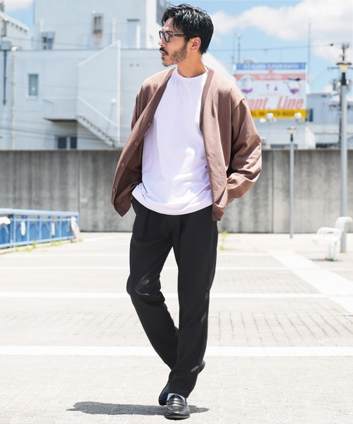 jiggys shop（ジギーズショップ）の「ポリツイルテーパードイージーパンツスラックス（スラックス・メンズ・ベージュ/ブラック/ネイビー・SMALL/MEDIUM/LARGE/X-LARGE）」の22枚目の写真