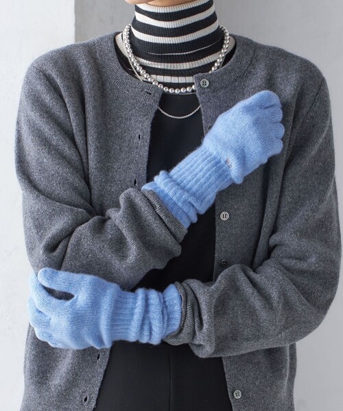 【セール】【SHIPS別注】William Brunton:刺繍 グローブ（手袋）｜WILLIAM BRUNTON（ウィリアムブラントン）