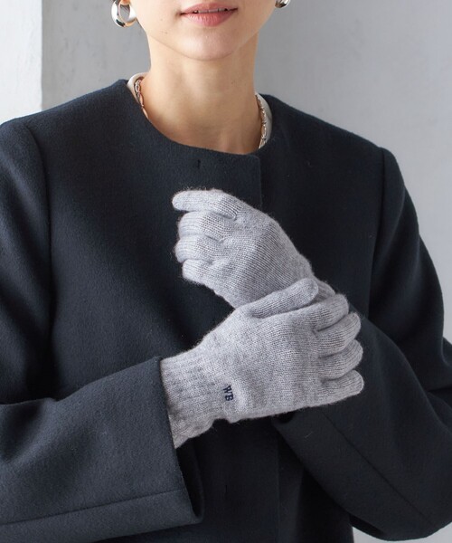 WILLIAM BRUNTON(ウィリアムブラントン)の「【SHIPS別注】William Brunton:刺繍 グローブ(手袋・レディース・レッド/ベージュ系/ライトグレー/スカイブルー・ONE SIZE)」の16枚目の写真
