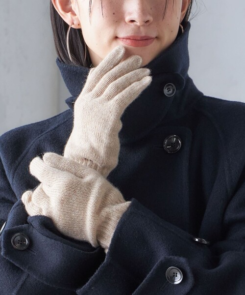 WILLIAM BRUNTON(ウィリアムブラントン)の「【SHIPS別注】William Brunton:刺繍 グローブ(手袋・レディース・レッド/ベージュ系/ライトグレー/スカイブルー・ONE SIZE)」の19枚目の写真