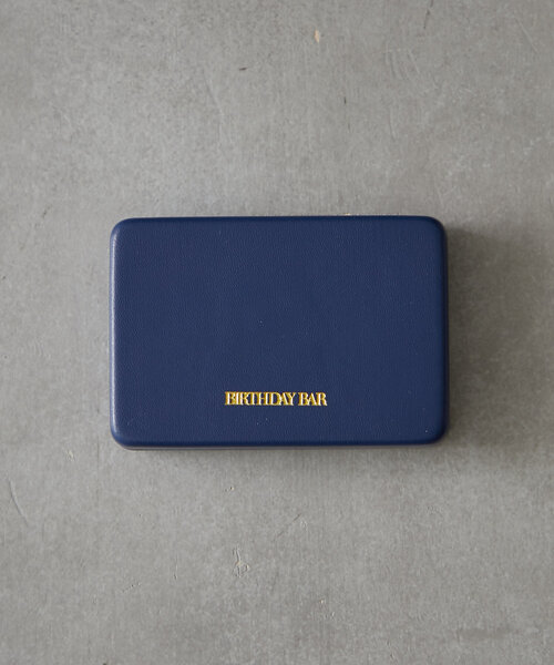 BIRTHDAY BAR(バースデイバー)の「SUN&MOON small case(ポーチ・レディース・シルバー系その他/ネイビー・0)」の6枚目の写真