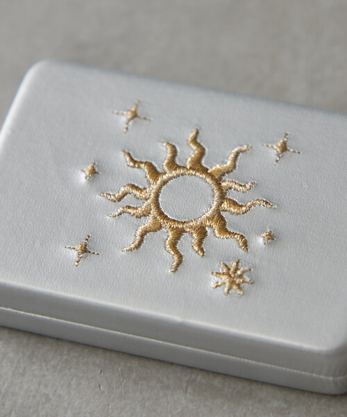 BIRTHDAY BAR(バースデイバー)の「SUN&MOON small case(ポーチ・レディース・シルバー系その他/ネイビー・0)」の12枚目の写真